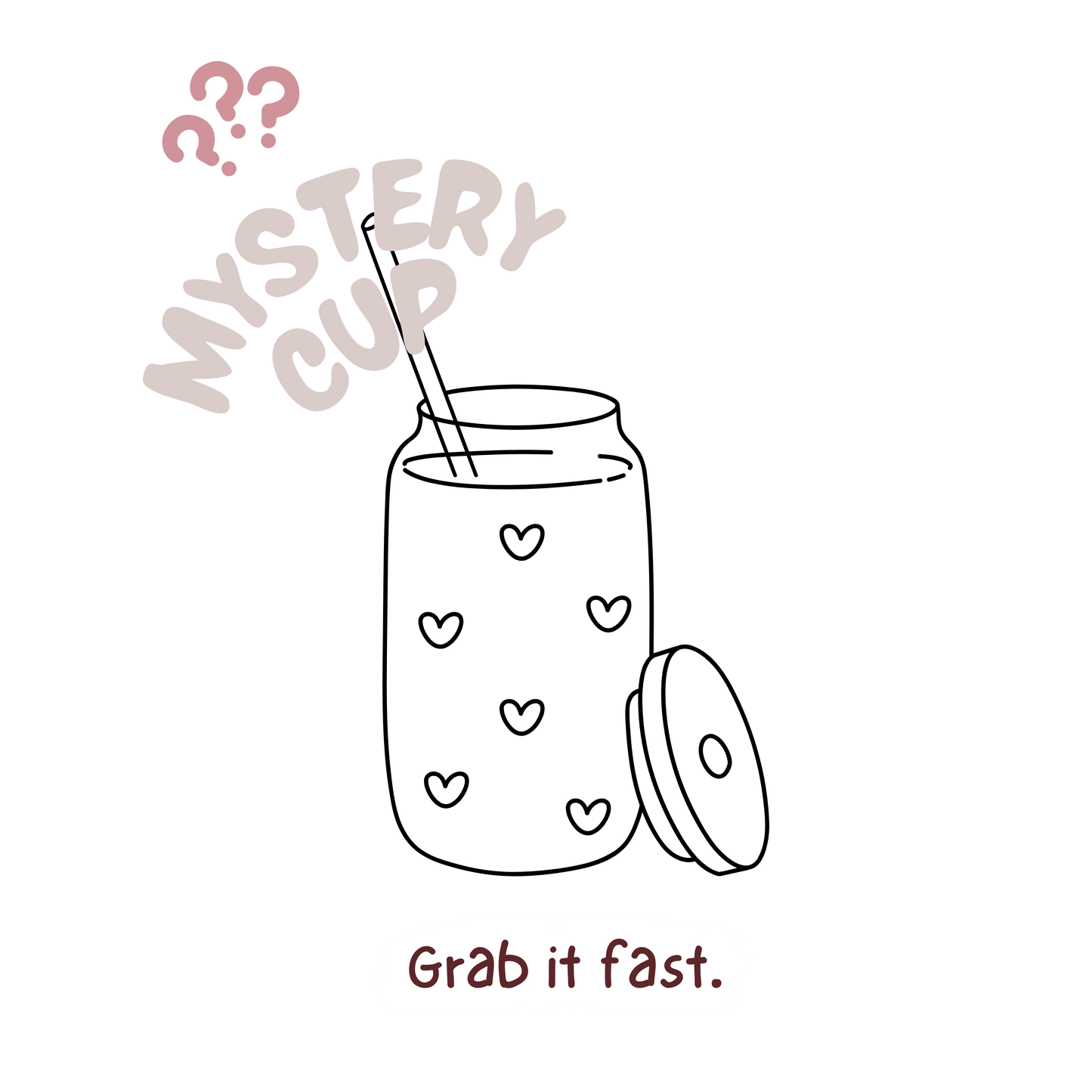 Mystery Glass Cup 16oz
