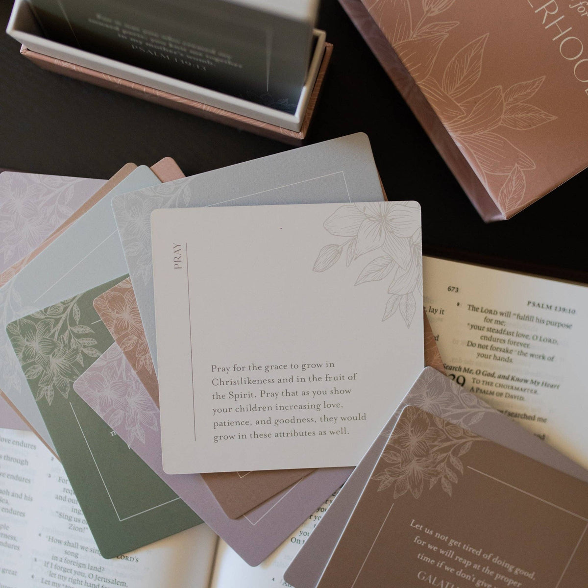 Prayers for Motherhood Verse Card Set