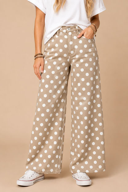 The Dottie Wide Leg Jeans