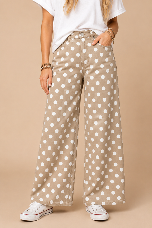 The Dottie Wide Leg Jeans