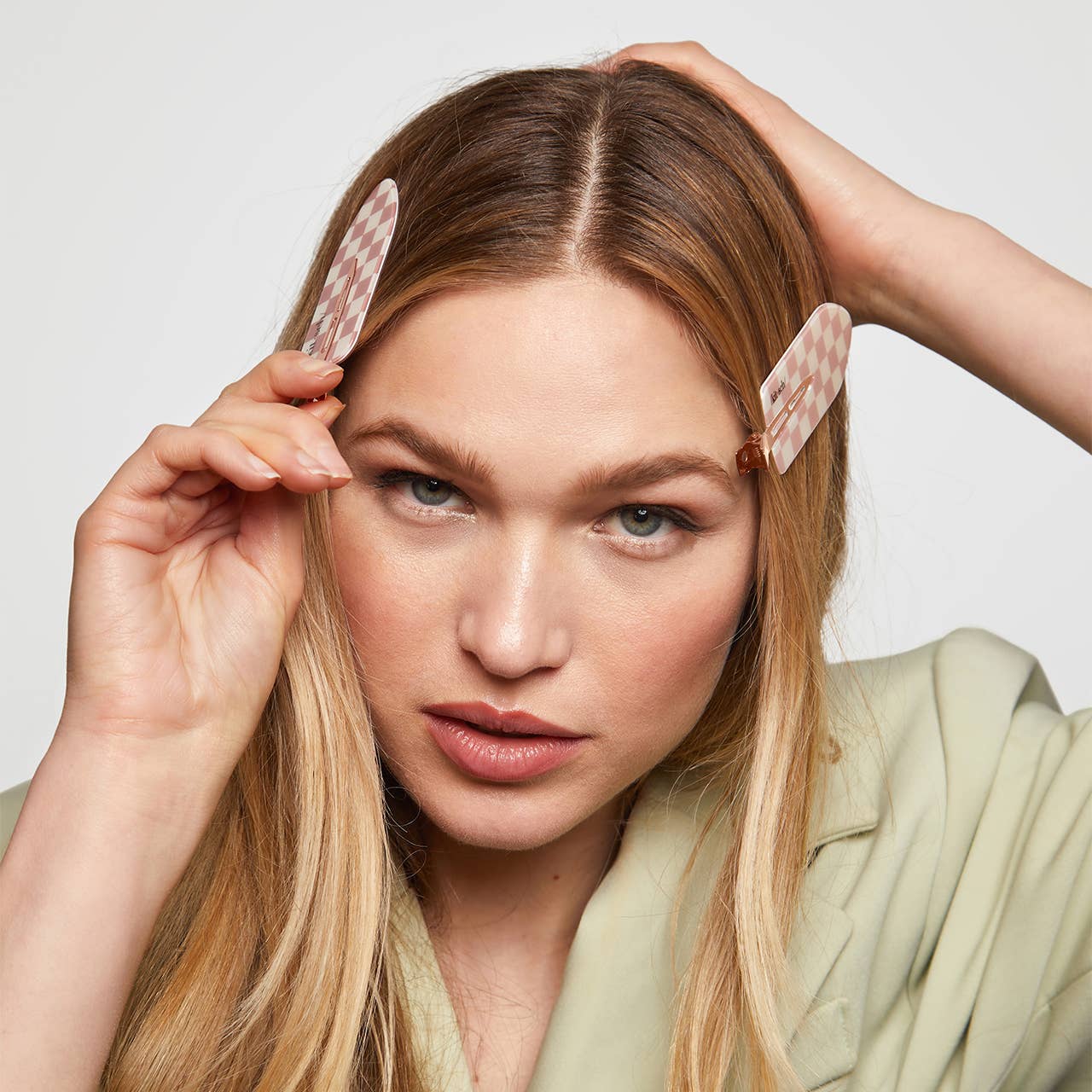 XL Creaseless Clips 2pc Set -Terracotta