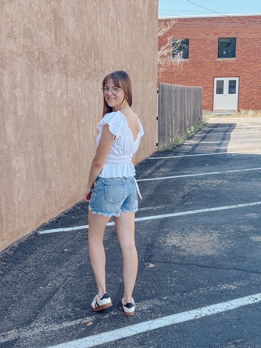 The Wanda Ruffle Blouse