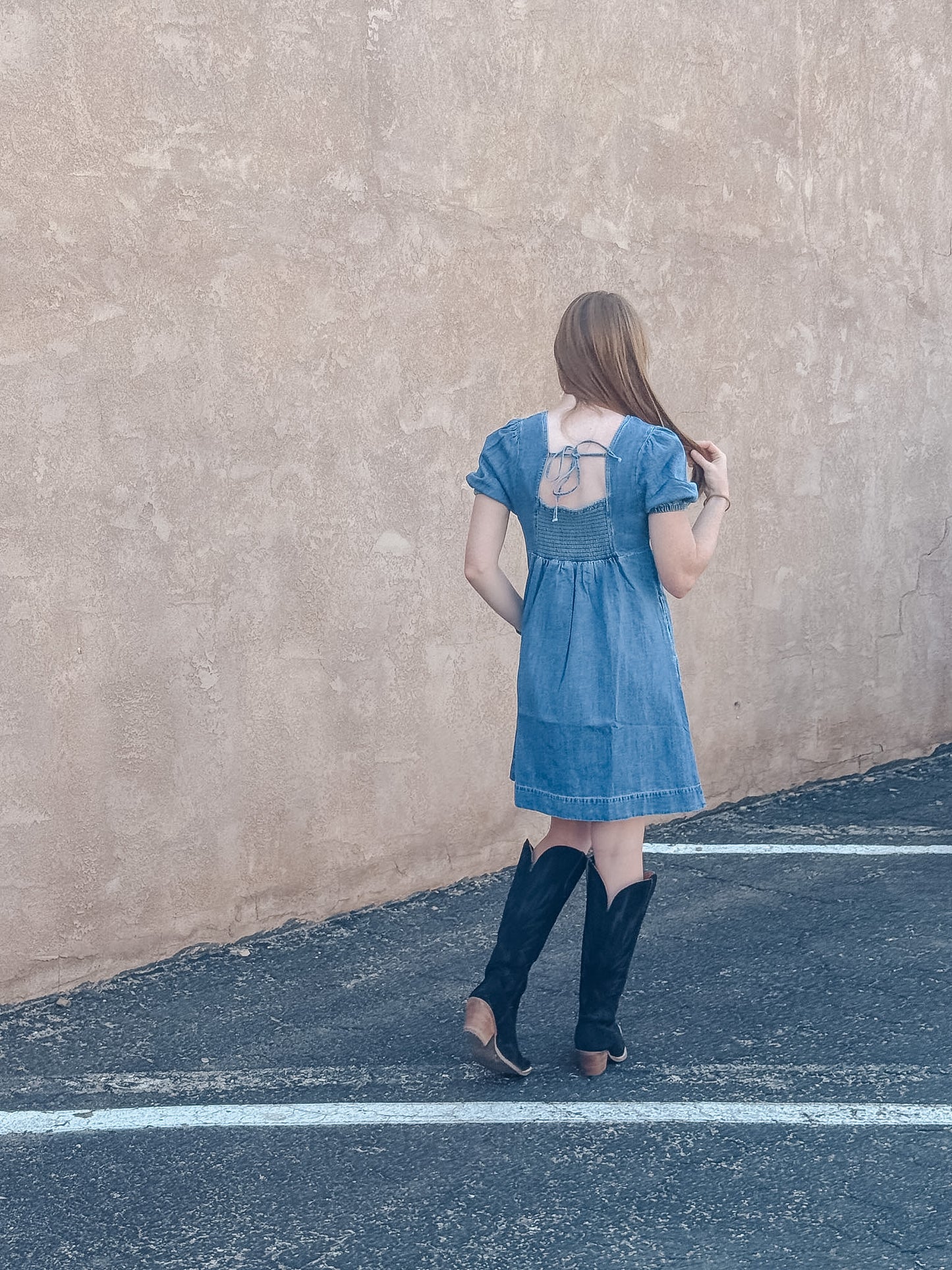 The Dakota Denim Mini Dress