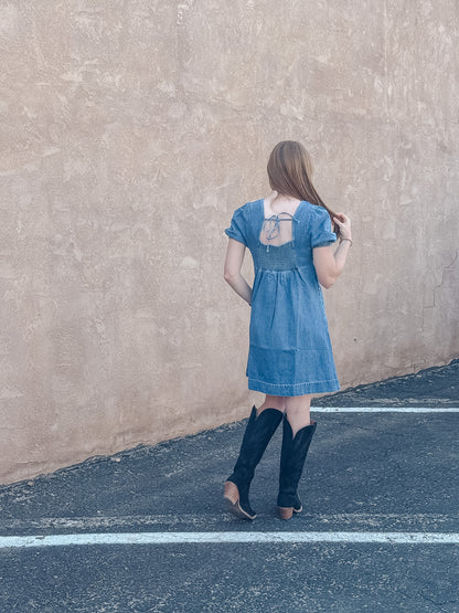 The Dakota Denim Mini Dress