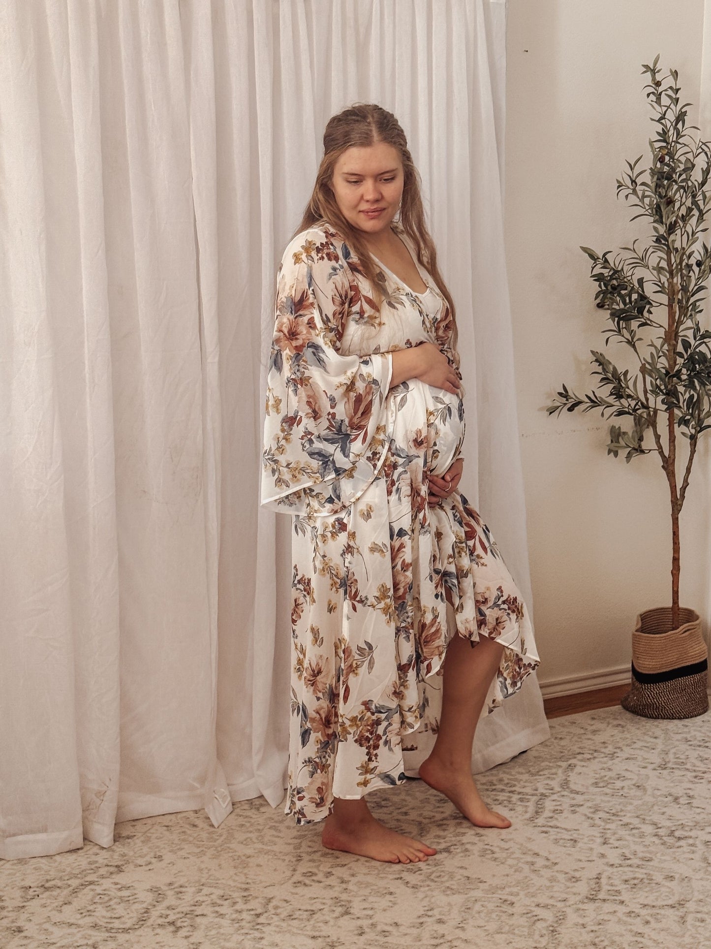 The Maribelle Floral Wrap Maxi