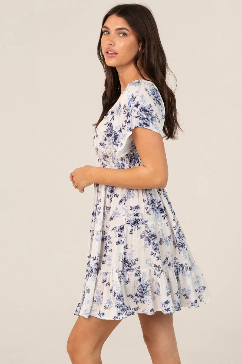 Bluebell Bloom Babydoll Dress