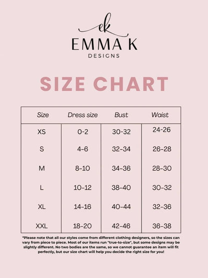 Ellis Maxi Dress - Emma K Designs