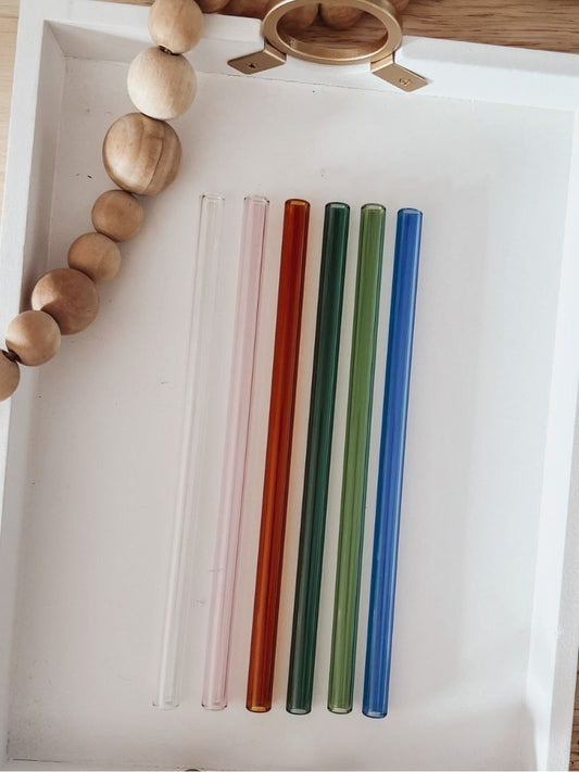 Glass Straw Straight - Emma K Designs